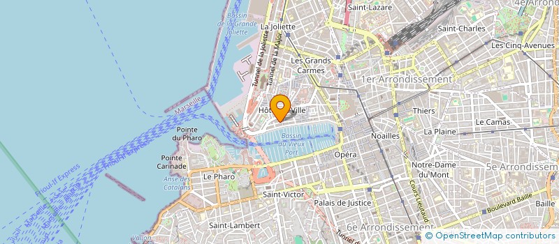 localisation de l'entreprise DIFFUSION MARINE à MARSEILLE