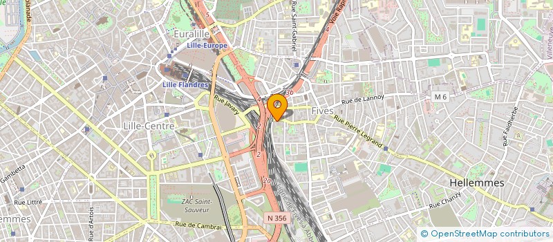 localisation de l'entreprise DIFFUSION MARKETING NATIONAL à LILLE