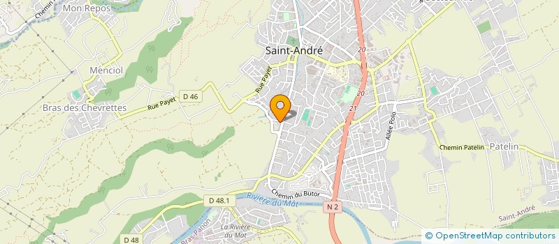 localisation de l'entreprise DIFFUSION MATERIELS FRIGORIFIQUES à SAINT-ANDRE