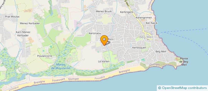 localisation de l'entreprise DIFFUSION NATURE GUYANE  FOUESNANT