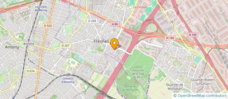 localisation de l'entreprise DIFFUSION PAPIERS PEINTS à FRESNES