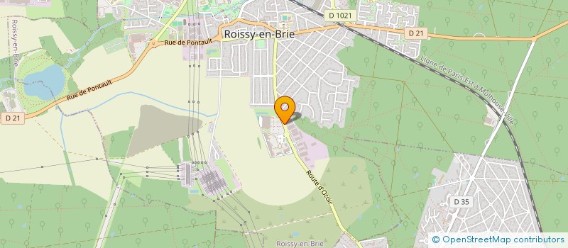 localisation de l'entreprise DIFFUSION PERFORMANCE INTERNATIONAL  ROISSY-EN-BRIE