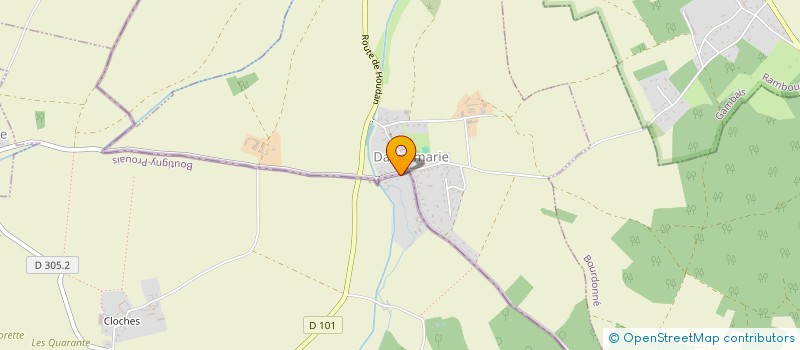 localisation de l'entreprise DIFFUSION POUR CONVERSION ENERGIE FRANCA à BOUTIGNY-PROUAIS