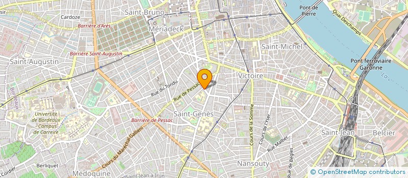 localisation de l'entreprise DIFFUSION PRODUITS BATIMENTS à BORDEAUX