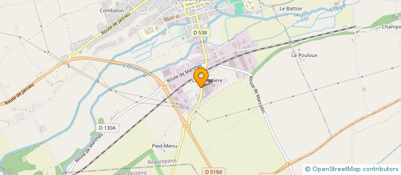 localisation de l'entreprise DIFFUSION ROSSILLON ET P à MARCOLLIN