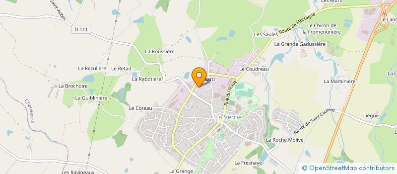 localisation de l'entreprise DIFFUSION SERVICE à CHANVERRIE