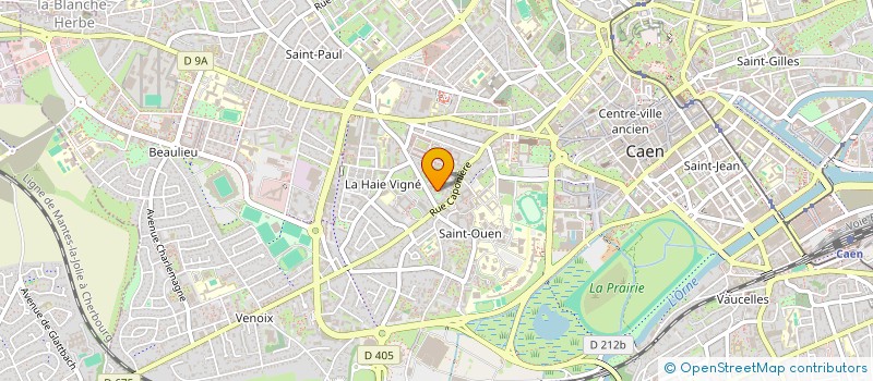 localisation de l'entreprise DIFFUSION SERVICES INFORMATIQUE à CAEN