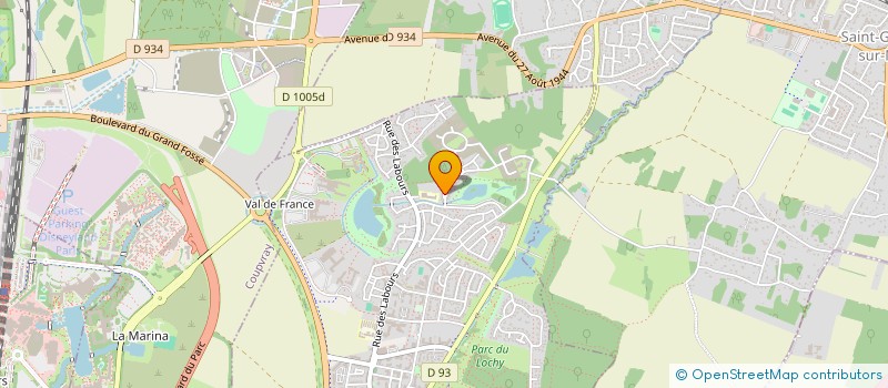 localisation de l'entreprise DIFFUSION YANNICK RICHARD  MAGNY-LE-HONGRE