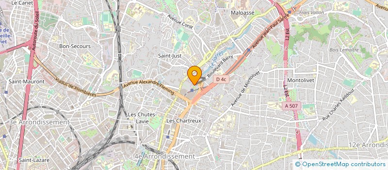 localisation de l'entreprise DIFFUSION YOUSSIM à MARSEILLE