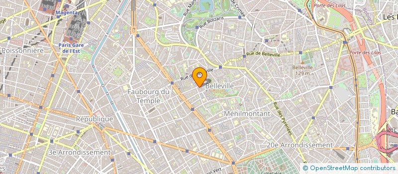 localisation de l'entreprise DIFFUSIONS DL SARL à PARIS