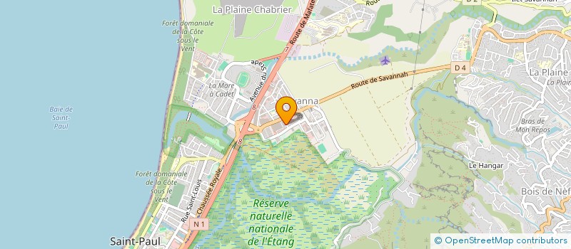 localisation de l'entreprise DIFFUSIONS DU CAPRICORNE à SAINT-PAUL