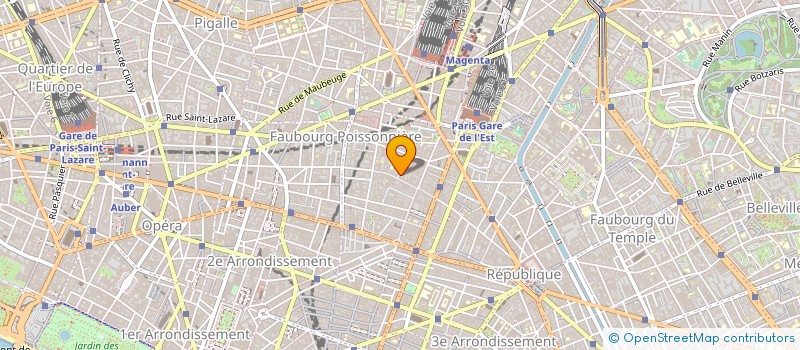 localisation de l'entreprise DIFFUTEX à PARIS