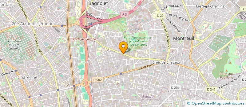 localisation de l'entreprise DIFIECO à MONTREUIL