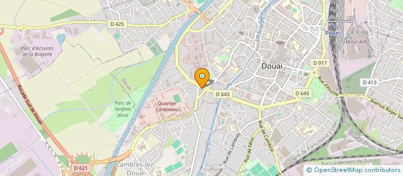 localisation de l'entreprise DIFINEO à DOUAI