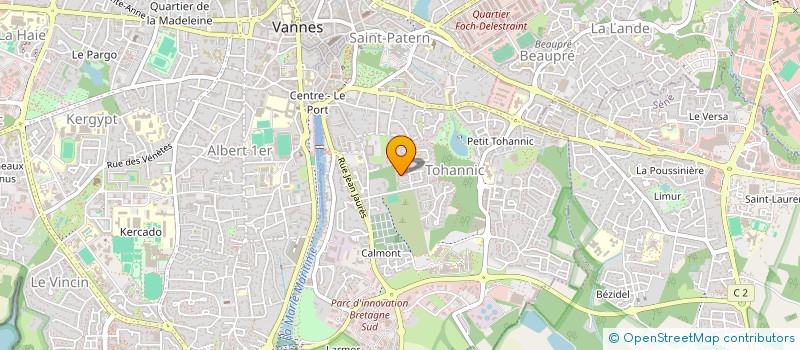 localisation de l'entreprise DIFLO à VANNES