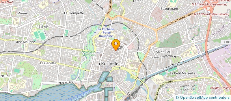 localisation de l'entreprise DIFLO DESIGN à LA ROCHELLE