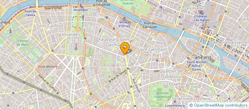 localisation de l'entreprise DIFRAGEM à PARIS