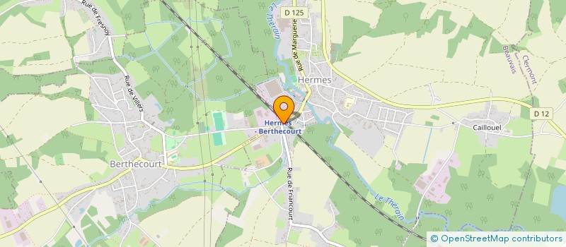 localisation de l'entreprise DIFRAVAL  HERMES