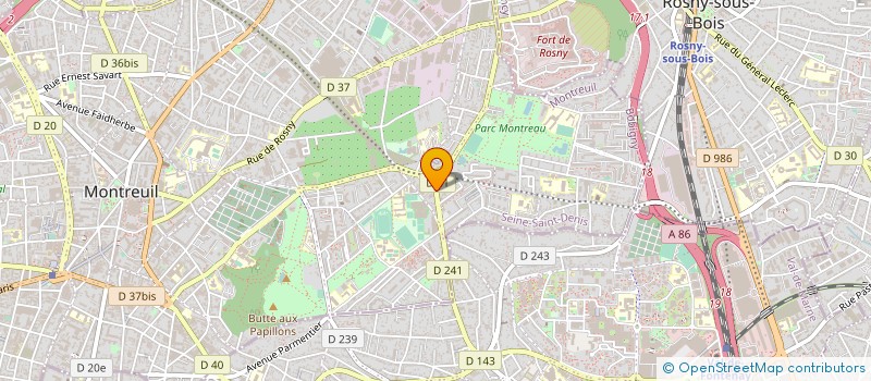 localisation de l'entreprise DIG IN JAPAN à MONTREUIL