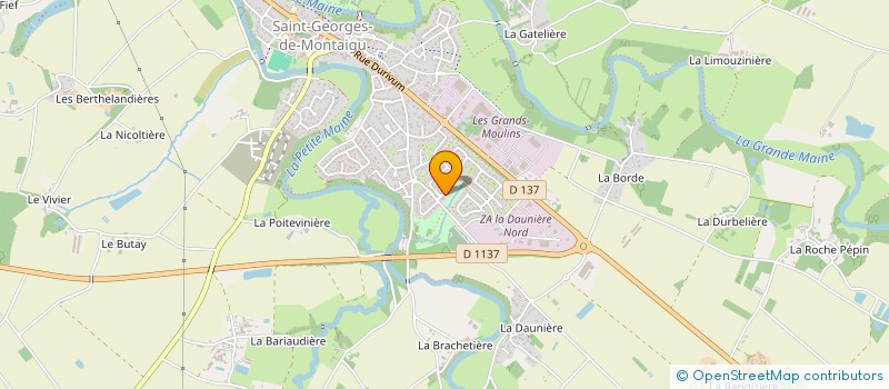 localisation de l'entreprise DIG RADIO à MONTAIGU-VENDEE