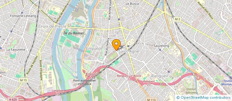 localisation de l'entreprise DIGAMA à TOULOUSE