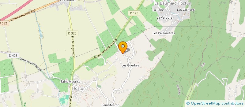 localisation de l'entreprise DIGAMMA  HOSTUN