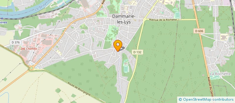 localisation de l'entreprise DIGAMMA ELECTRONIQUE à DAMMARIE LES LYS