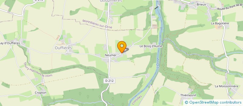 localisation de l'entreprise DIGARD  CESNY-LES-SOURCES