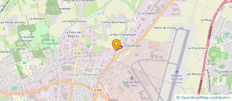 localisation de l'entreprise DIGBY à PARCAY-MESLAY