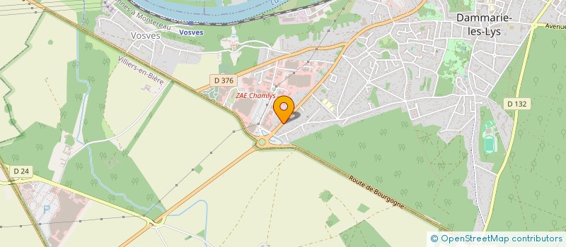 localisation de l'entreprise DIGE à DAMMARIE-LES-LYS