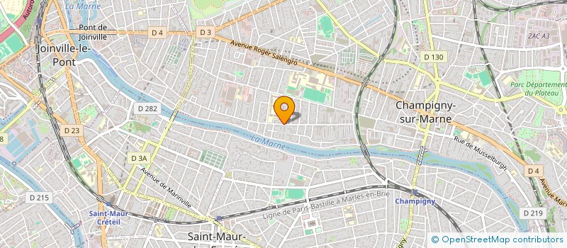 localisation de l'entreprise DIGENIA  CHAMPIGNY-SUR-MARNE