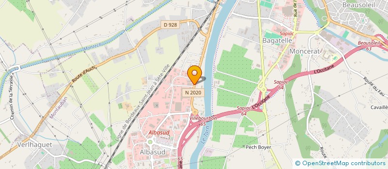 localisation de l'entreprise DIGEST  MONTAUBAN