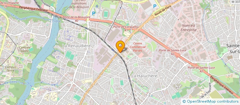 localisation de l'entreprise DIGESTXPERT CHIRURGIE  NANTES