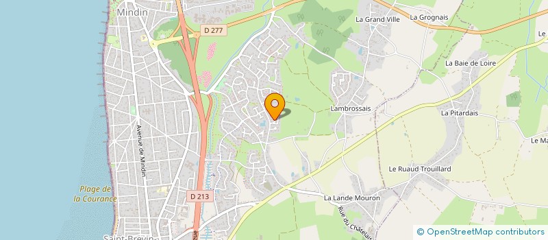 localisation de l'entreprise DIGGER à SAINT-BREVIN-LES-PINS