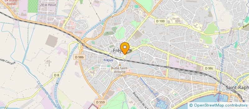 localisation de l'entreprise DIGGER BTP à FREJUS