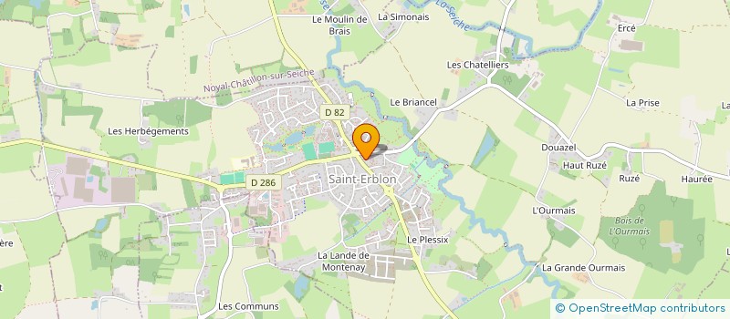 localisation de l'entreprise DIGH  SAINT-ERBLON