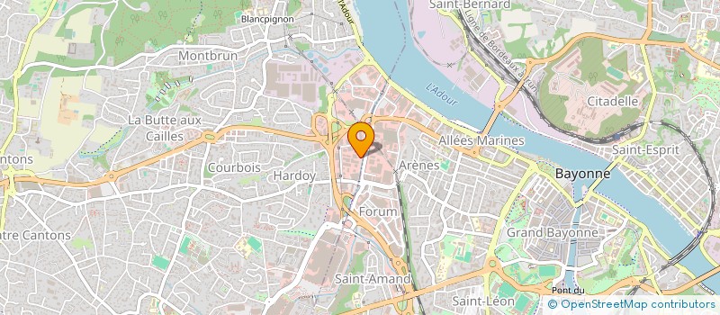 localisation de l'entreprise DIGI  ANGLET