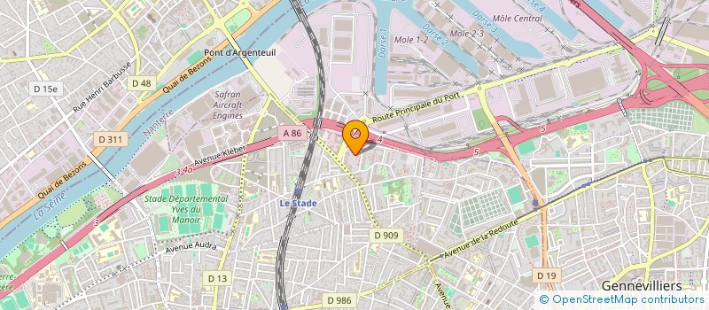 localisation de l'entreprise DIGI ALTERNANCE  COLOMBES