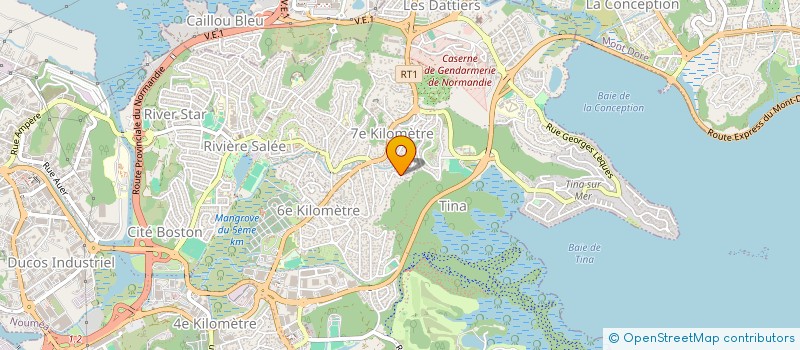 localisation de l'entreprise DIGIBARRE à NOUMEA