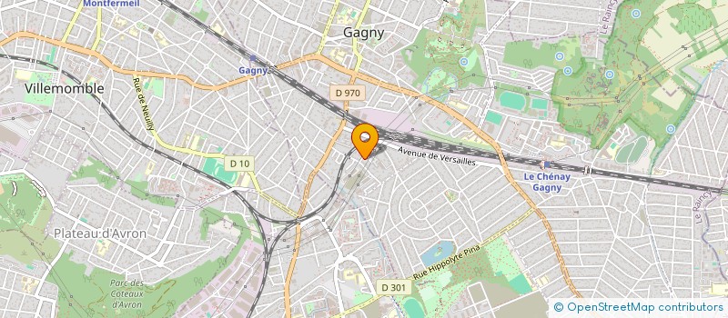 localisation de l'entreprise DIGIBAT EXPERTS  GAGNY