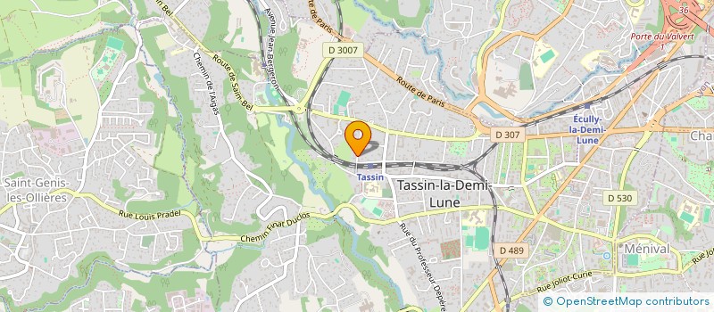 localisation de l'entreprise DIGIBROZ  TASSIN-LA-DEMI-LUNE