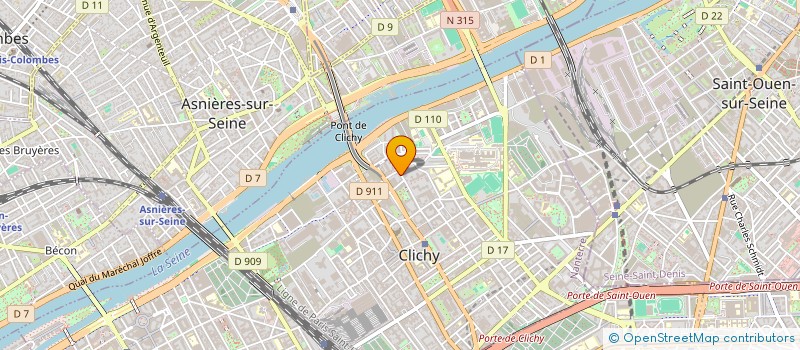 localisation de l'entreprise DIGICADEMY à CLICHY