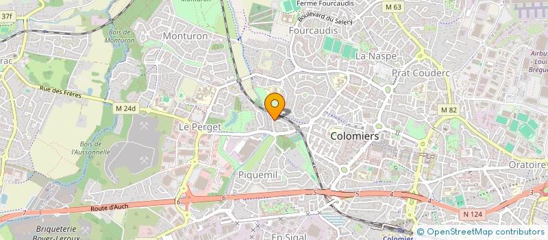 localisation de l'entreprise DIGICAPT à COLOMIERS