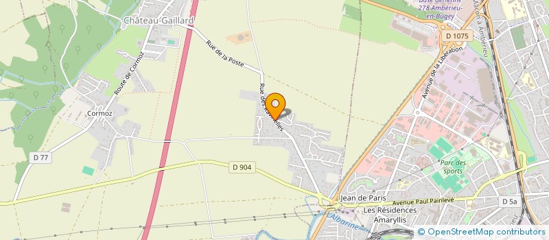 localisation de l'entreprise DIGICASH POS  CHATEAU-GAILLARD
