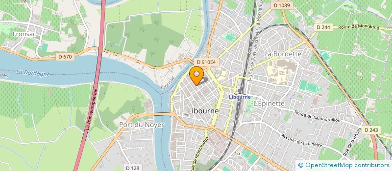 localisation de l'entreprise DIGICLIC MEDIA  LIBOURNE