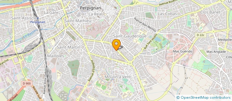 localisation de l'entreprise DIGICOM  PERPIGNAN