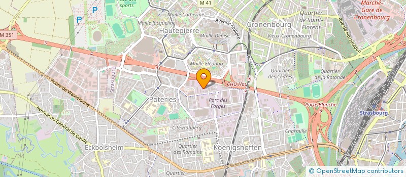 localisation de l'entreprise DIGICOM CORPORATION à STRASBOURG