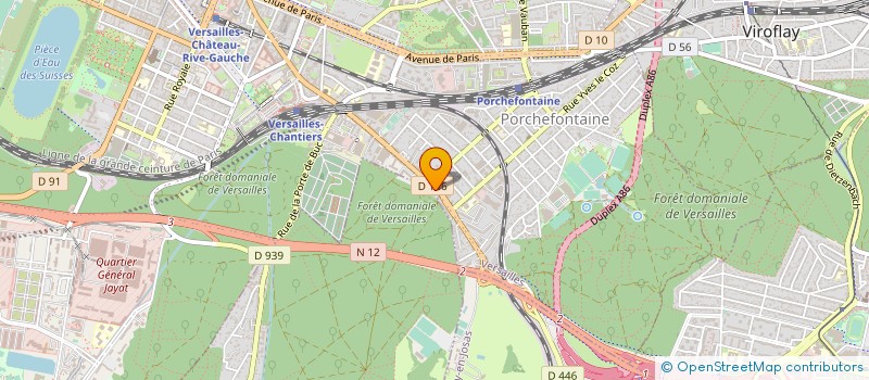 localisation de l'entreprise DIGICONSEIL à VERSAILLES