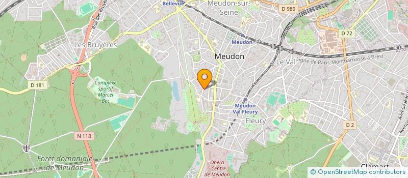 localisation de l'entreprise DIGIDIL SERVICES  MEUDON