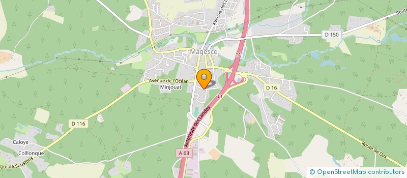 localisation de l'entreprise DIGIDIZ  MAGESCQ